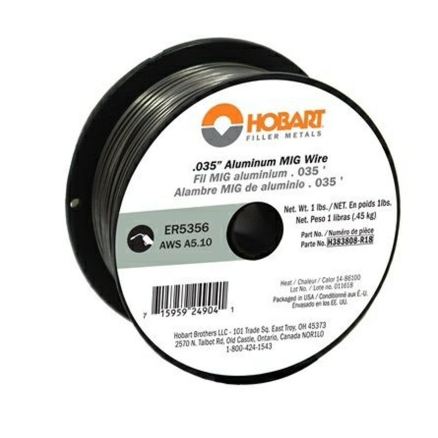 Hobart Er5356 Aluminum Wire .035 1 Lb. Spool, H383808-R18 | * New