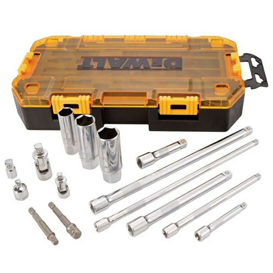 Dewalt 15 Pc. 1/4 & 3/8 Drive Tool Accessory Set | * Clearance