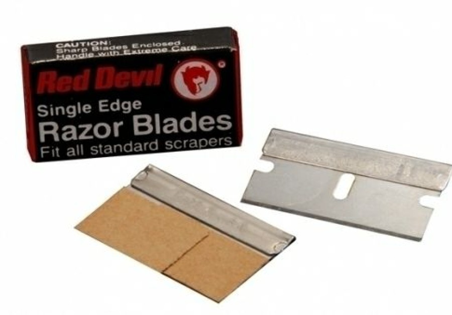 Red Devil Single Edge Razor Blades 5 Blades | * Wholesale