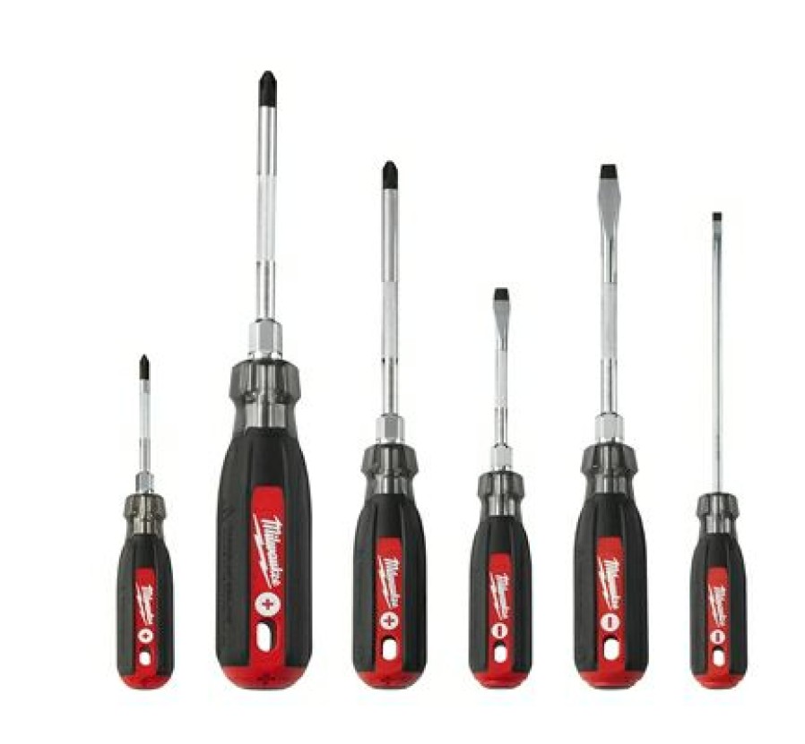 Milwaukee Cushion Grip Screwdriver Kit 6 Pc | * Clearance