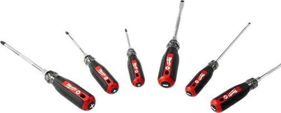 Milwaukee Cushion Grip Screwdriver Kit 6 Pc | * Clearance