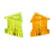 Master Magnetics Orange/Green Triangle Magnetic Push Pins (10-Pack) | * New