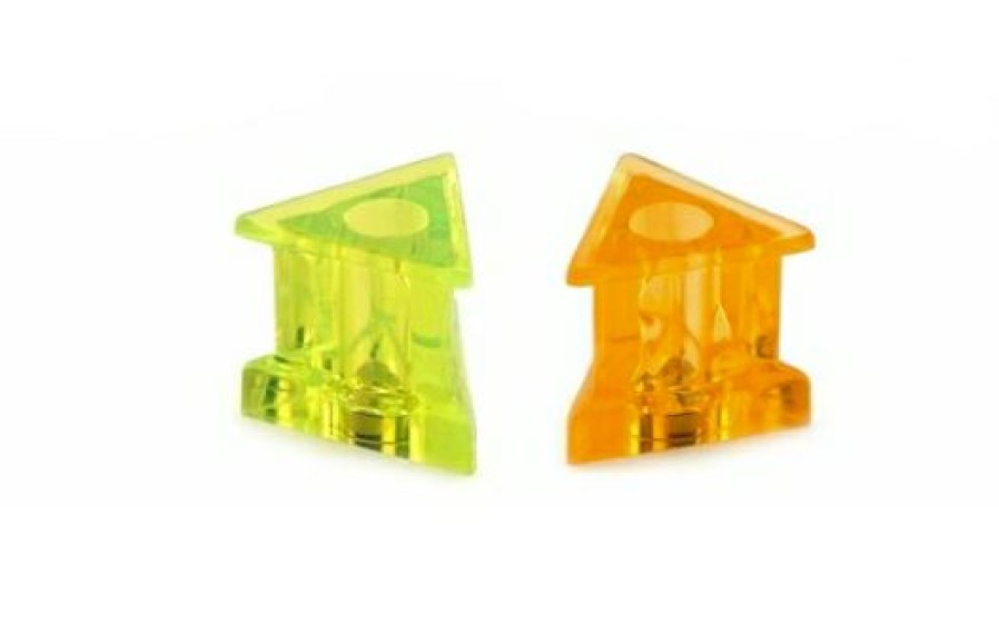 Master Magnetics Orange/Green Triangle Magnetic Push Pins (10-Pack) | * New