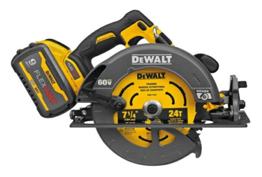 Dewalt Dcs578X1 Flexvolt 60V Max* Brushless 7 1/4 Inch Cordless Circular Saw With Brake Kit | * Best