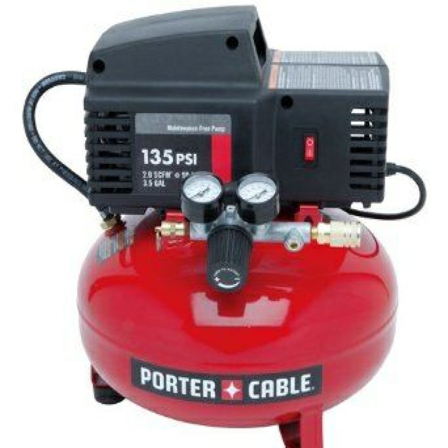 Porter Cable 3.5-Gal.135 Psi Pancake Compressor | * New