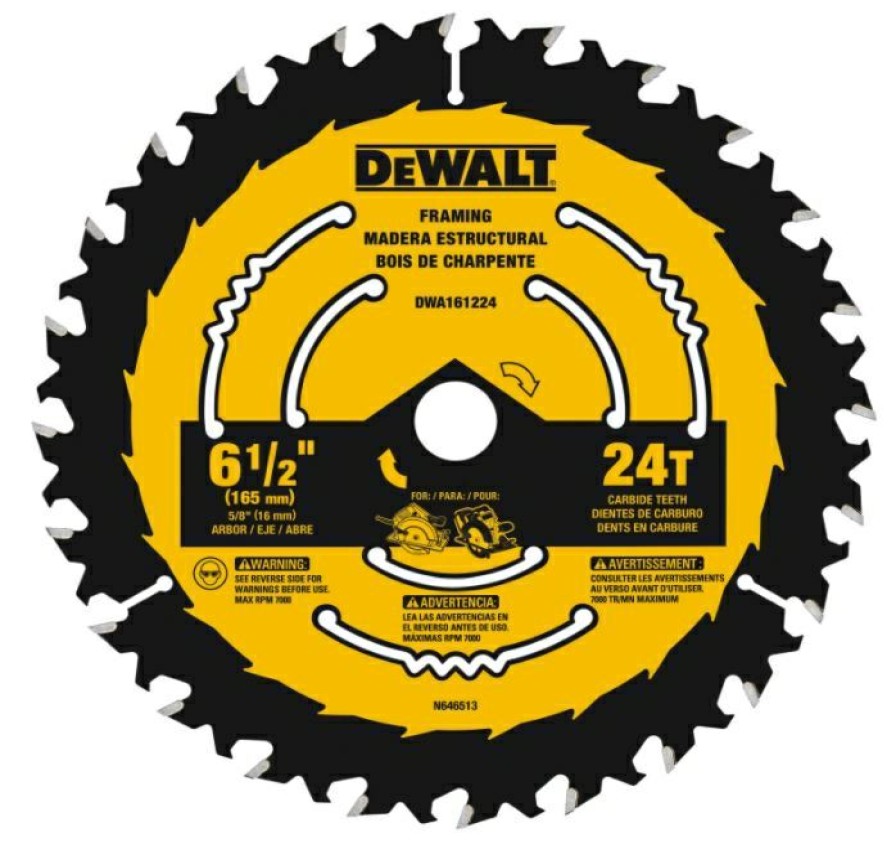 Dewalt Dwa161218 6 1/2 Inch Circular Saw Blade | * Hot