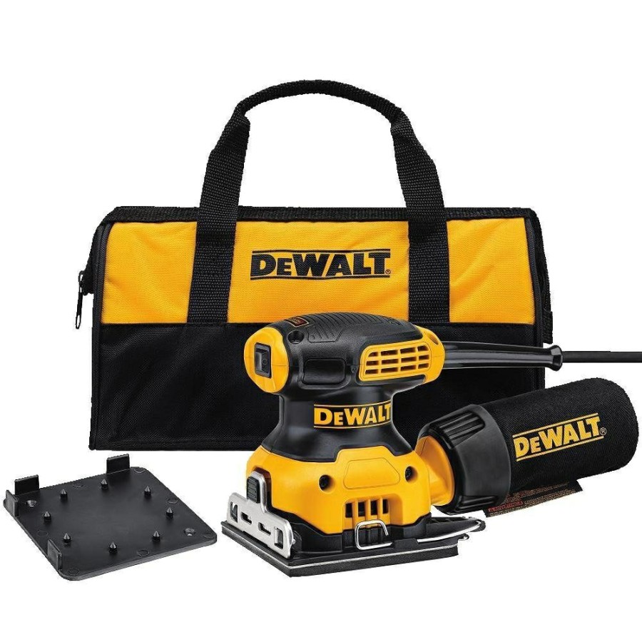 Dewalt 1/4 Sheet Palm Grip Sander Kit | * Best