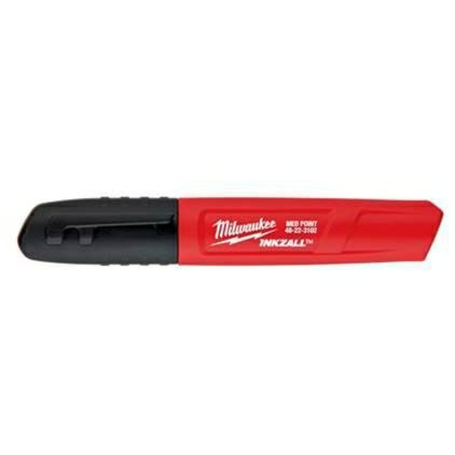 Milwaukee Inkzall Black Medium Point Marker (2 Pk) | * Wholesale