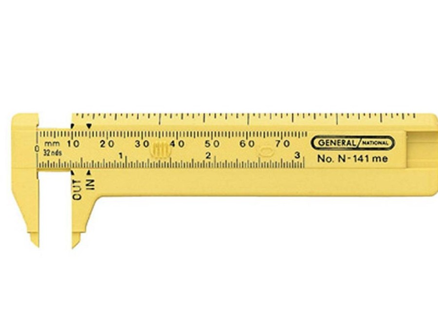 General Tools 141Me 3 In. Plastic Slide Caliper | * Online