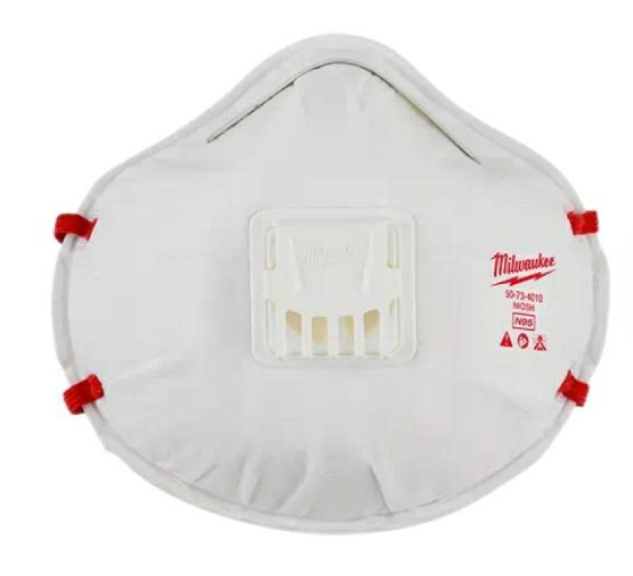 Milwaukee N95 Valved Respirator,1-Pack | * Online