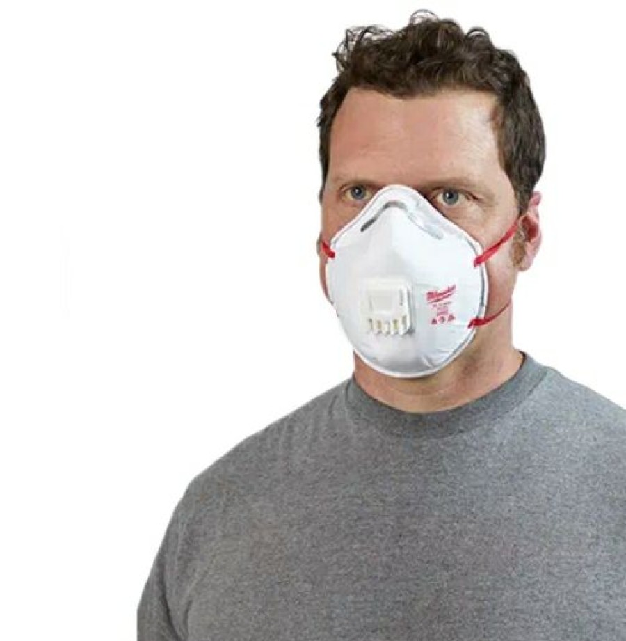 Milwaukee N95 Valved Respirator,1-Pack | * Online