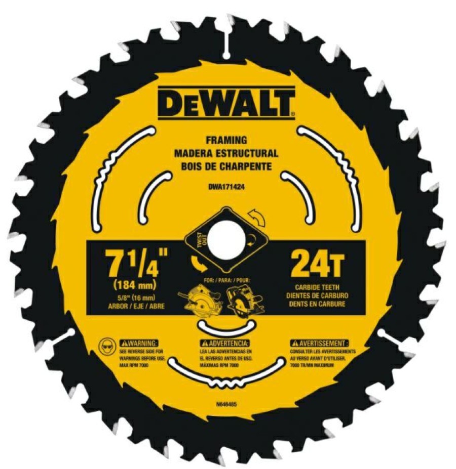 Dewalt Dwa171440B10 7 1/4 Inch Circular Saw Blade | * Best