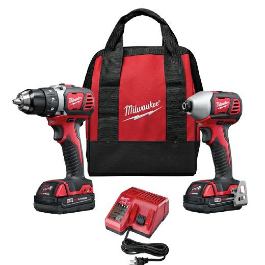 Milwaukee M18 Cordless Lithium-Ion 2-Tool Combo Kit | * New