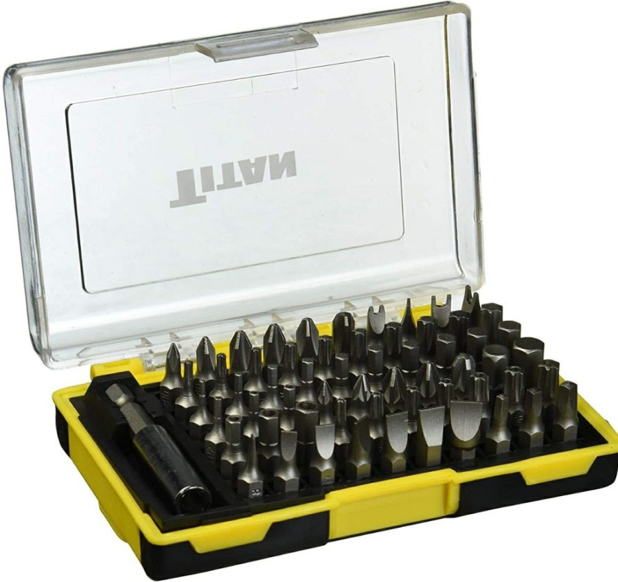 Titan 61-Piece Screwdriver And Security Bit Set | * Best