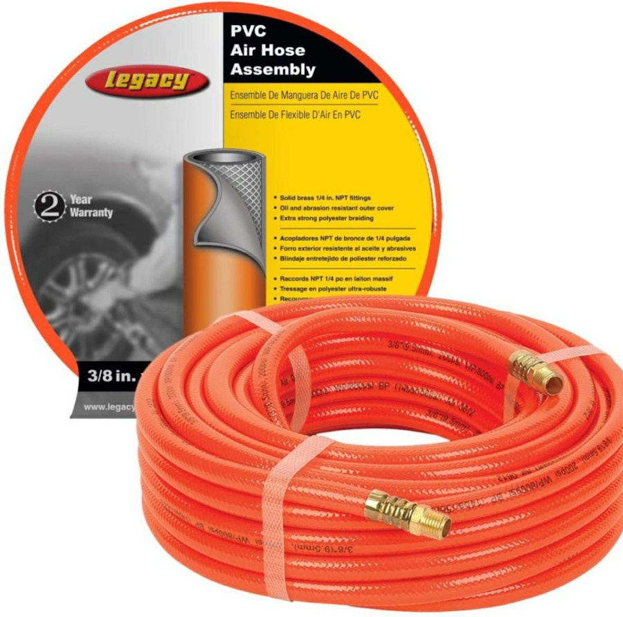 Legacy Hl23850Fo2-A02 3/8 X50 200 Psi Pvc Air Hose | * Best