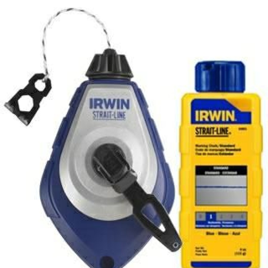 Irwin Tools Speed-Line Pro Chalk Reel & Blue Chalk Combo | * Clearance