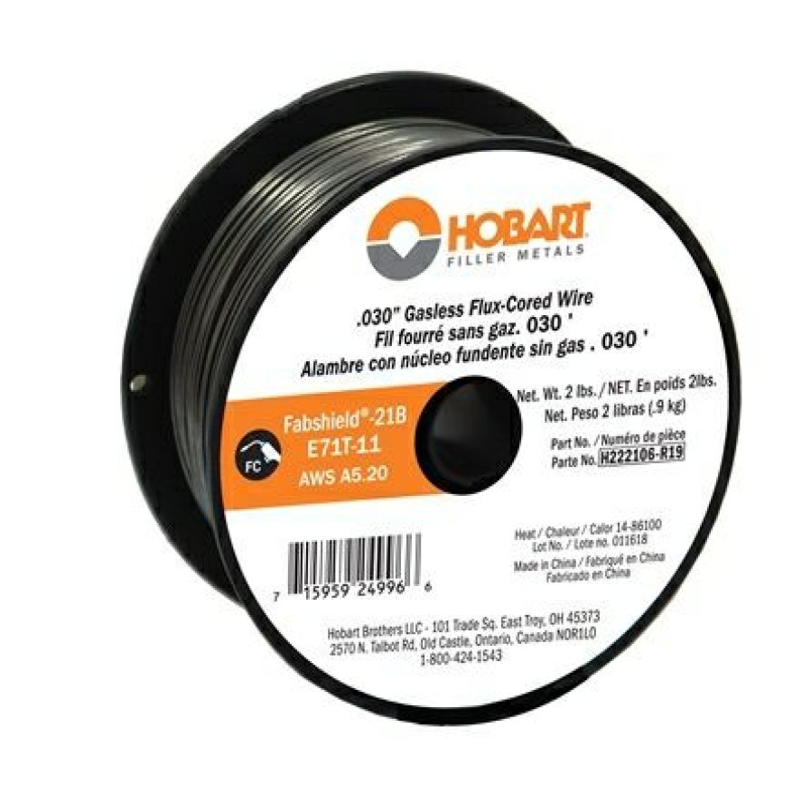 Hobart E71T-11 Flux-Cored Wire .030 2 Lb. Spool, H222106-R19 | * Wholesale