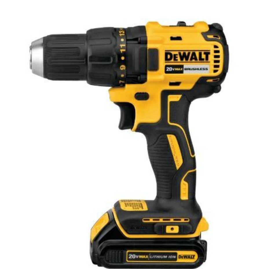 Dewalt 20V Max* Compact Brushless Drill/Driver | * Best