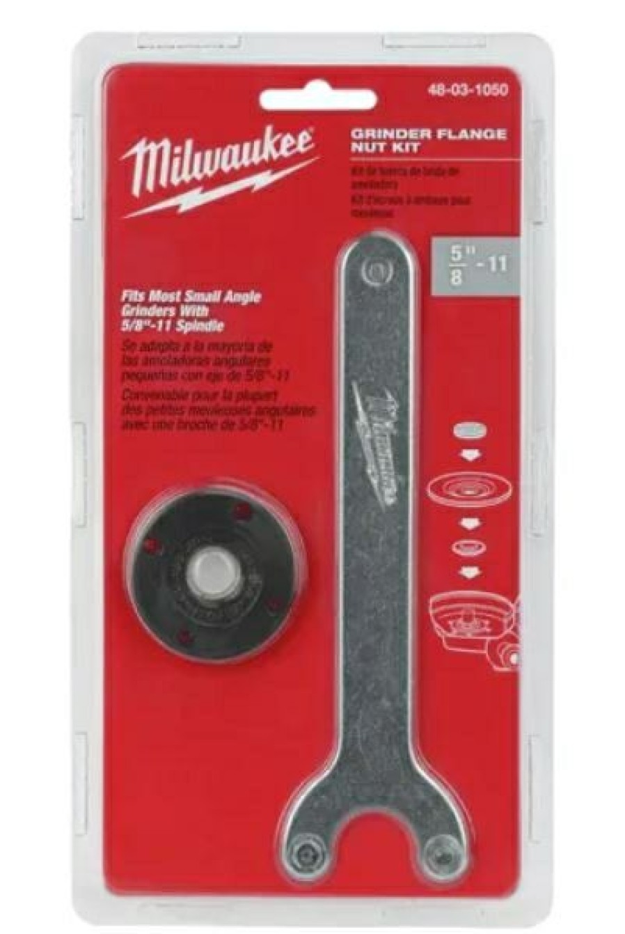 Milwaukee Grinder Flange Nut Kit | * Best