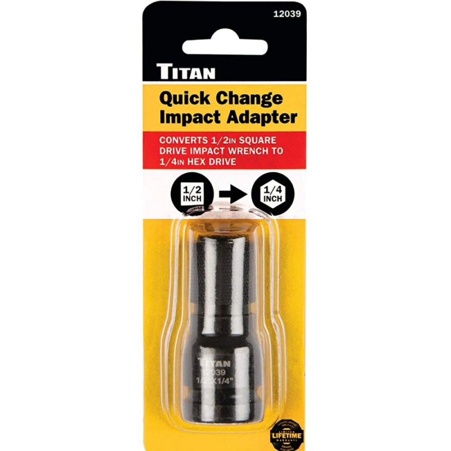 Titan Quick Change Impact Adapter 1/2 X 1/4 | * Hot