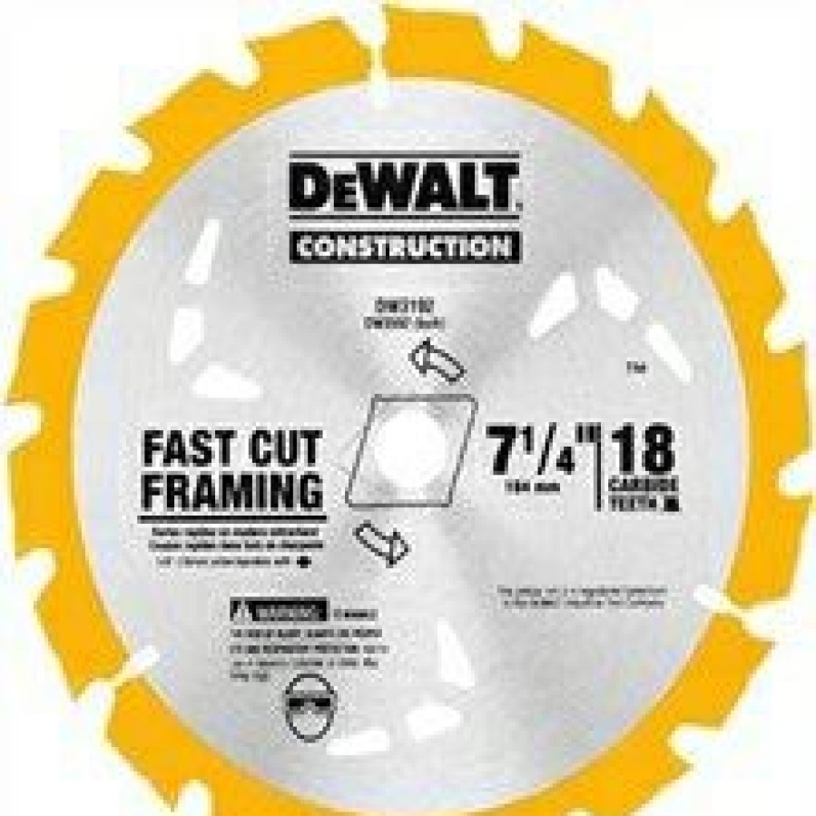 Dewalt 7 1/4 Carbide Thin Kerf Circular Saw Blade | * Hot