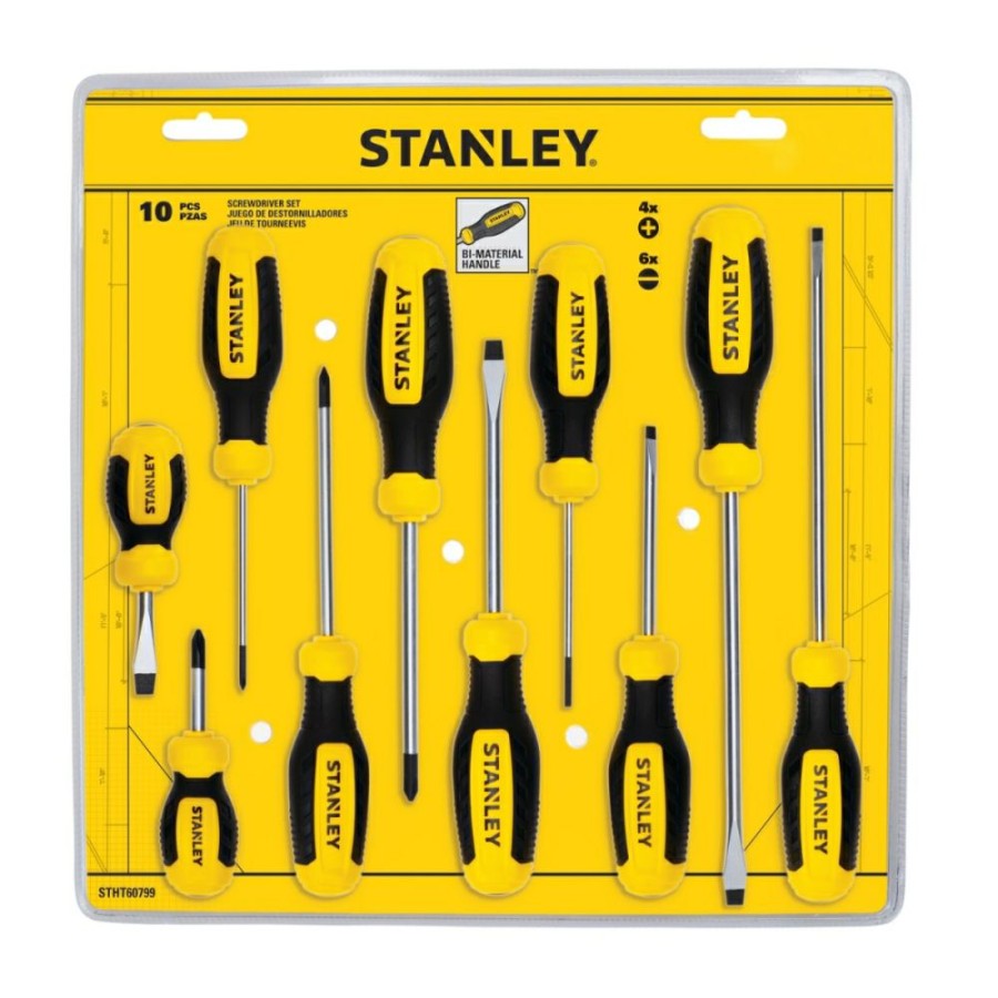 Stanley Tools 10Pc Screwdriver Set | * Online