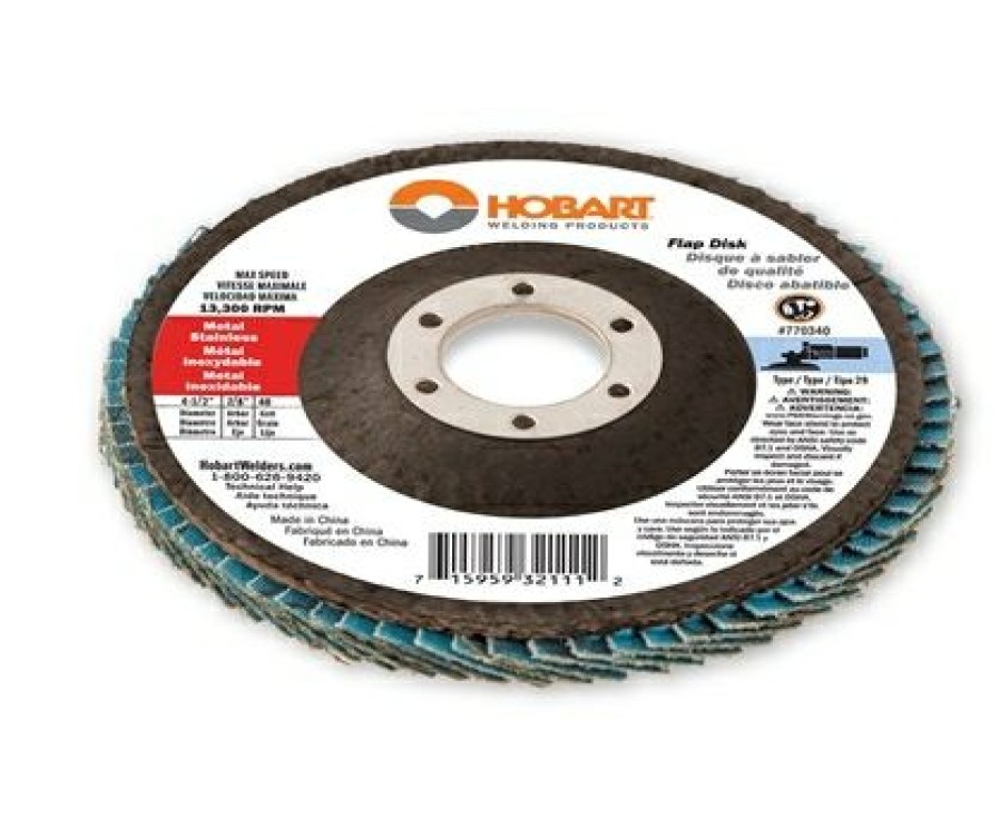 Hobart 4-1/2 X 7/8 Flap Disc | * Best