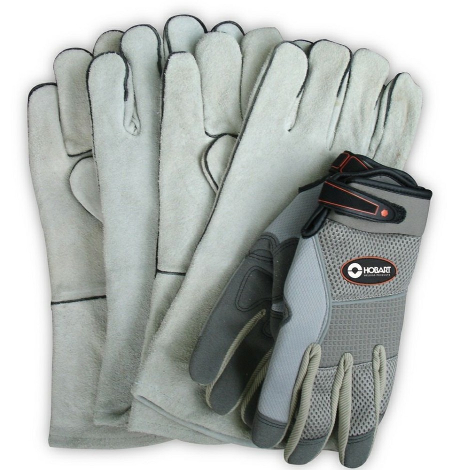 Hobart 3 Pack Welding Gloves | * New