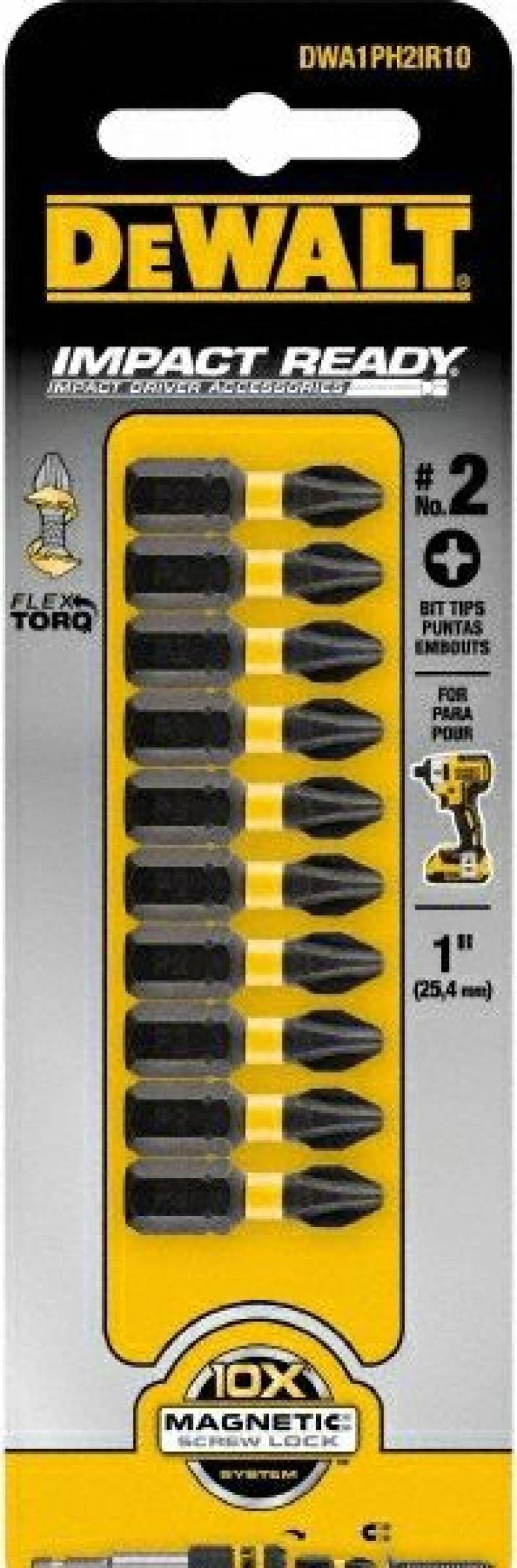 Dewalt Flextorq Screwdriving Bit Ph2 Tip | * Best