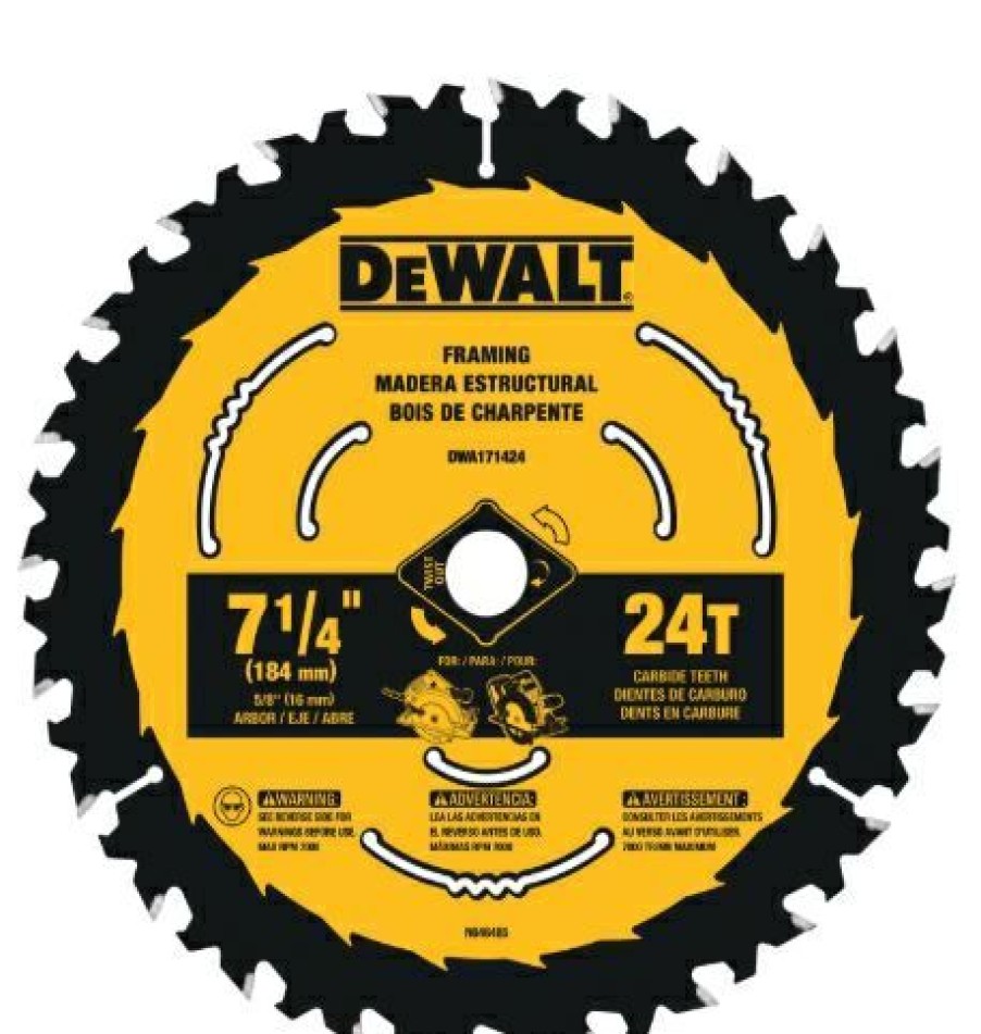 Dewalt Saw Blade 7 1/4 Inch | * New