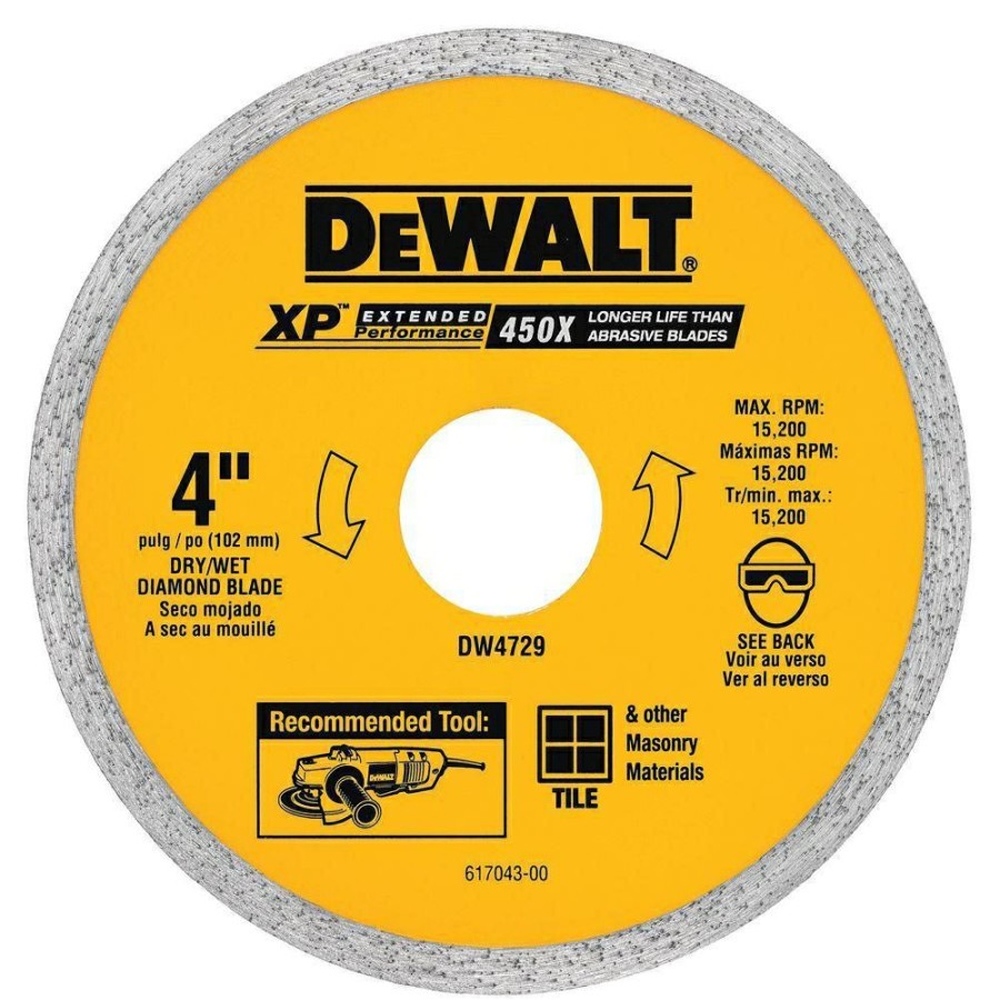 Dewalt Xp Ceramic Tile Blades | * Clearance