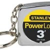 Stanley 3Ft Powelock Key Chain Tape Measure | * Online