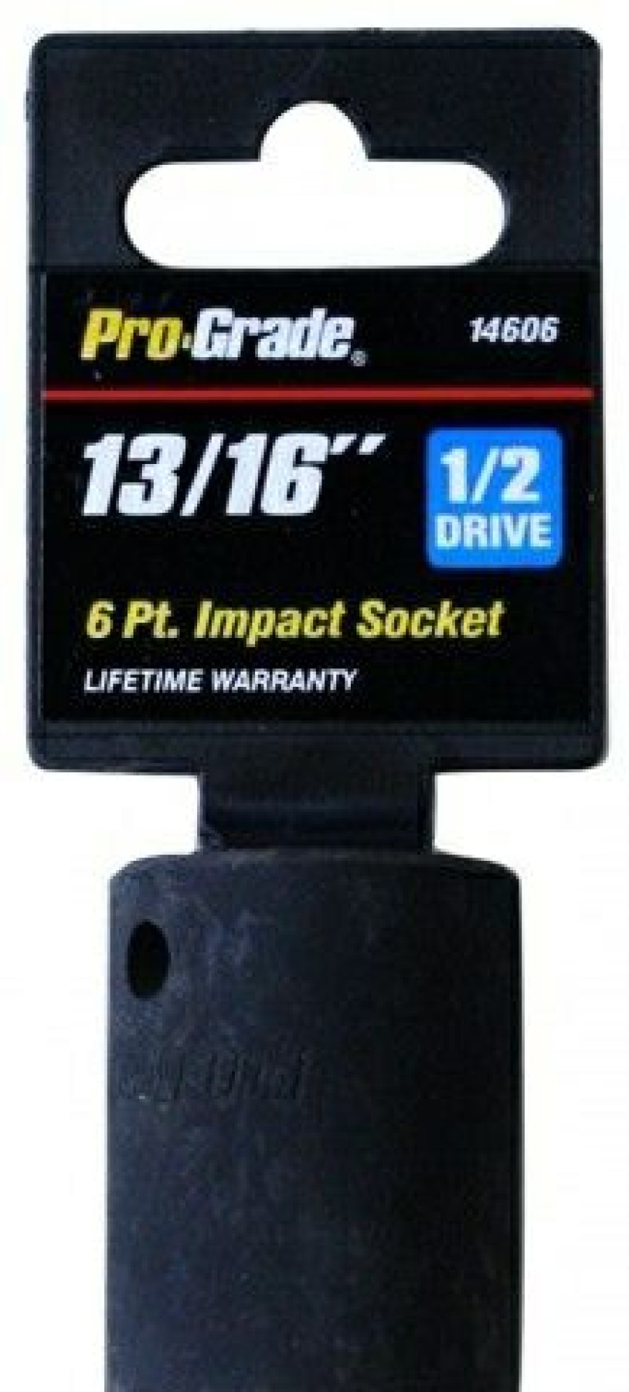 Pro Grade Standard 1/2 Drive 6 Point Impact Socket | * Online