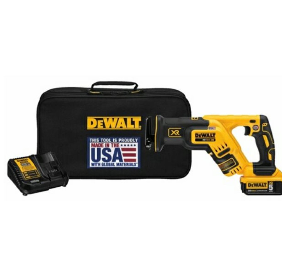 Dewalt 20V Max Xr Brushless Compact Reciprocating Saw Kit | * Best