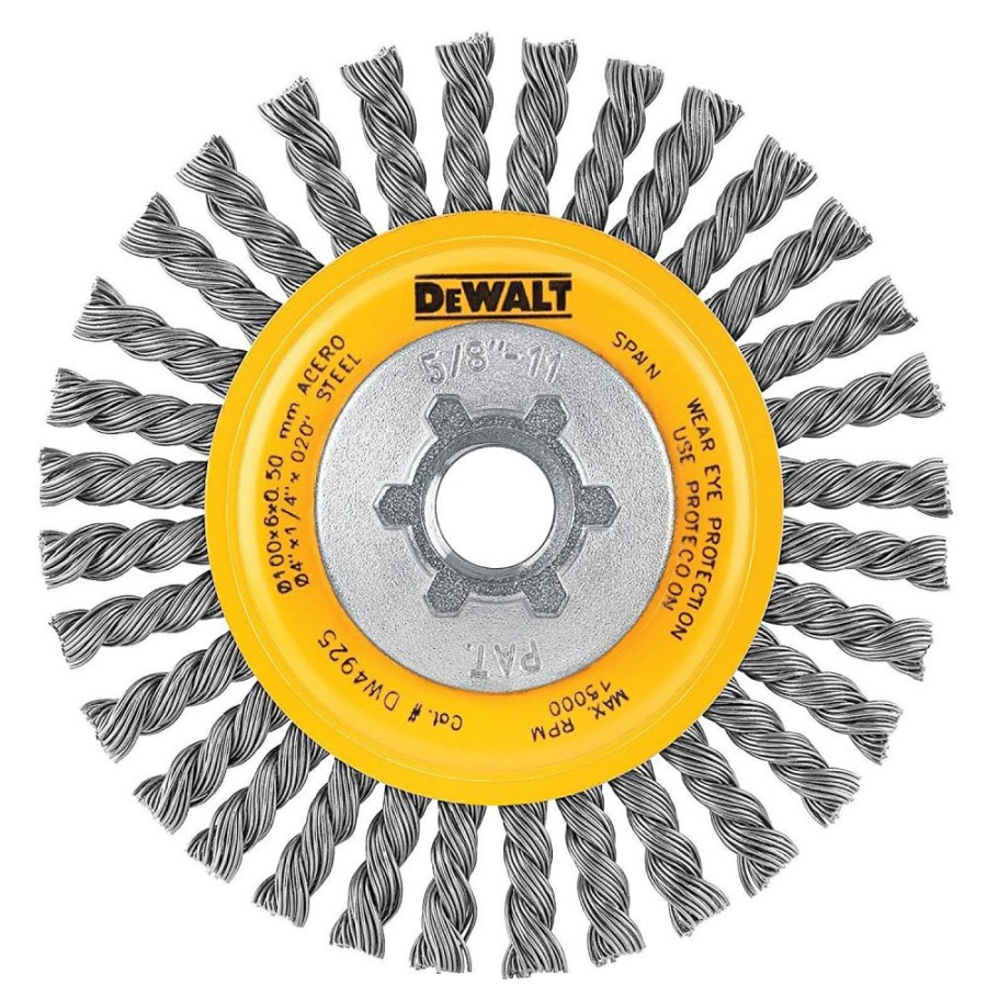 Dewalt 4 X 5/8 -11 Hp .020 Carbon Stringer Wire Wheel | * Best