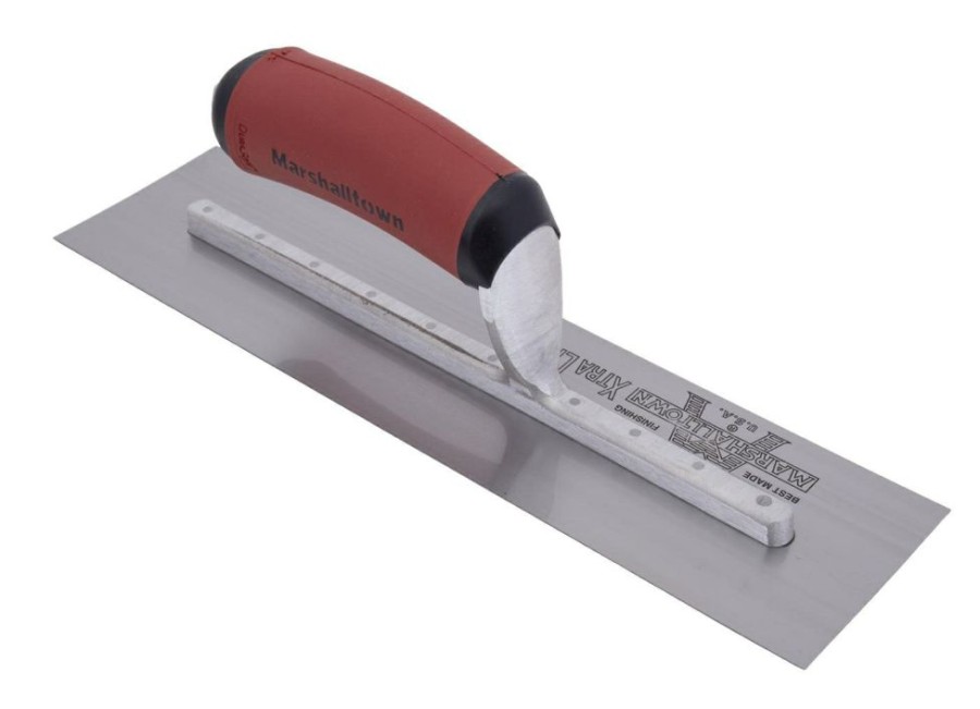 Marshalltown 11-1/2 X 4-3/4 Finishing Trowel Curved W/Durasoft Handle | * New