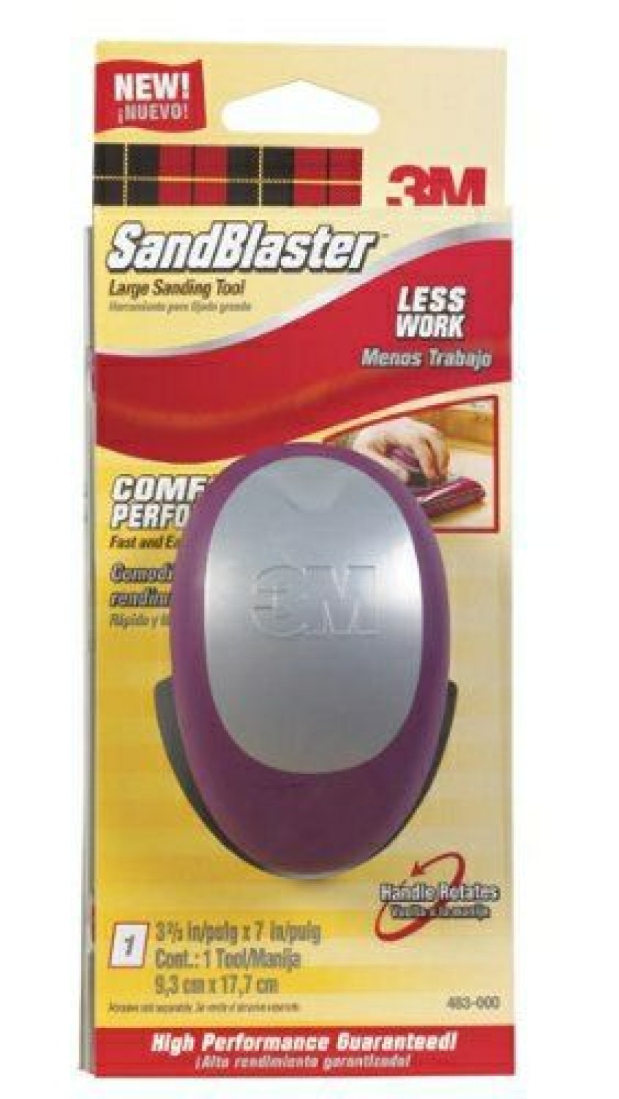 3M Sandblaster Rectangle Large Sanding Tool | * Online