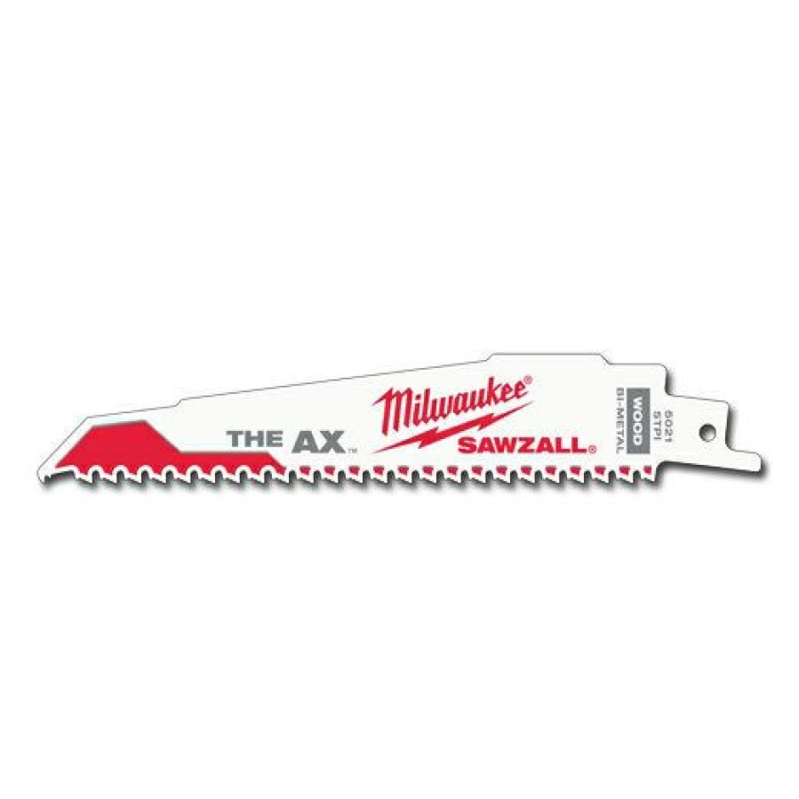 Milwaukee 6 5 Tpi The Ax Sawzall Blade | * Hot