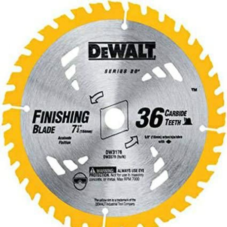 Dewalt Small Diameter Construction Saw Blades | * New