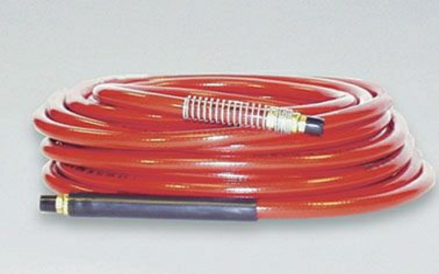 Apache 3/8 I.D. X 25 300# Premium Pvc Air Hose (Red) | * Clearance