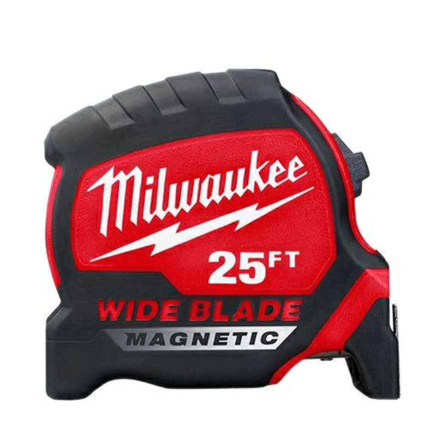 Milwaukee 25 Ft Magnetic Wide Blade Tape Measure | * Online