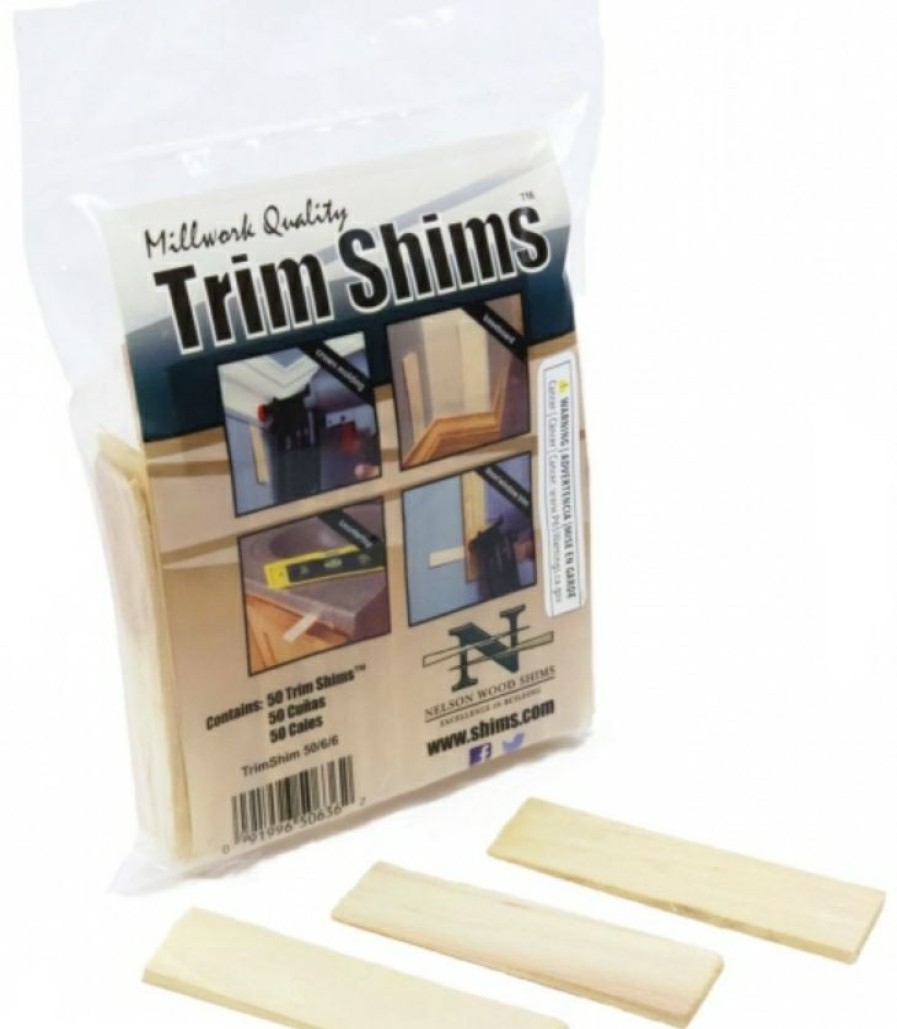 Nelson Wood Shims Trim Shims, 50 Count | * Wholesale