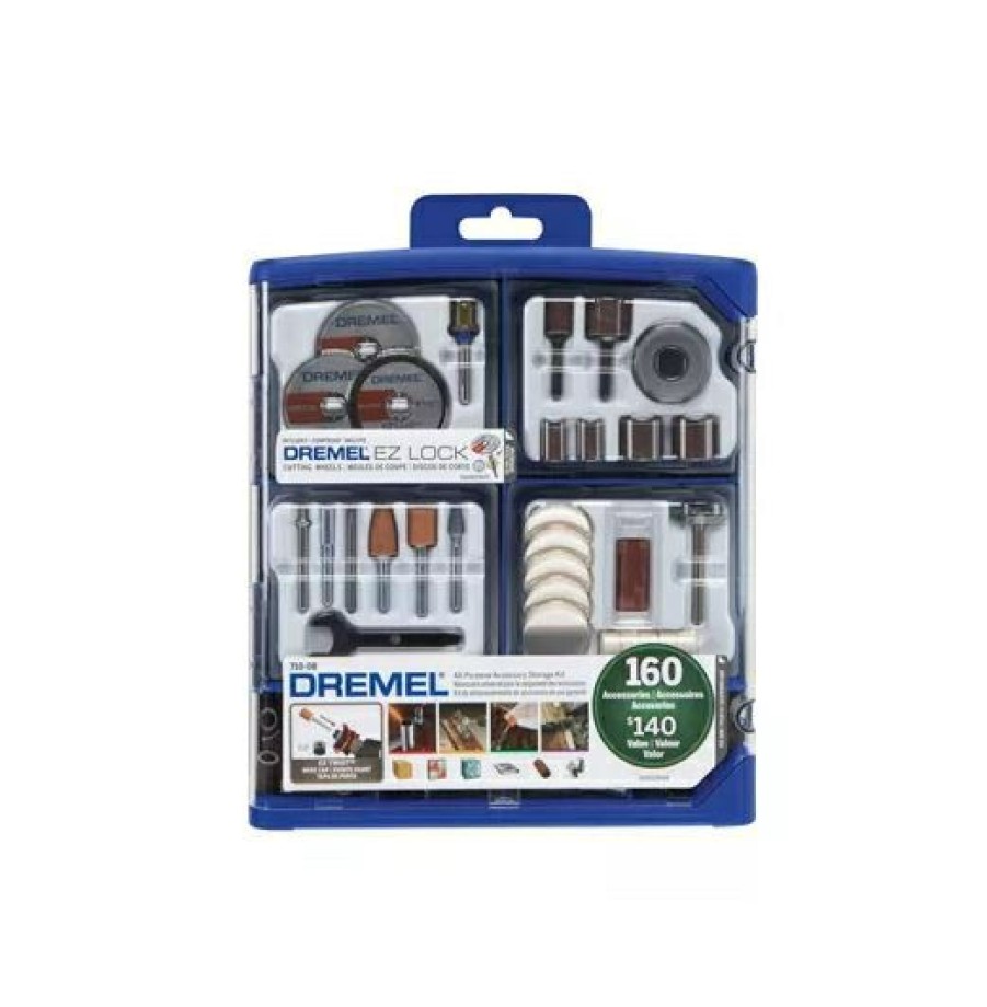 Dremel 710-08 160 Pc All-Purpose Accessory Kit | * New