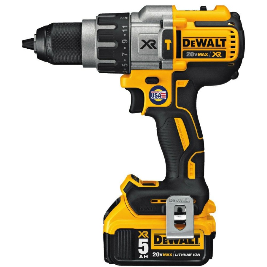 Dewalt 20V Max Xr Lithium Ion Brushless 3 Speed Hammerdrill Kit | * Best