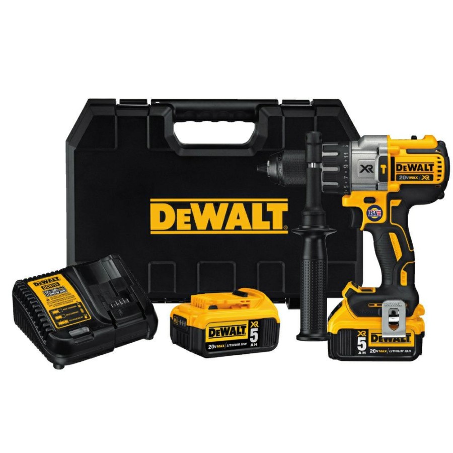 Dewalt 20V Max Xr Lithium Ion Brushless 3 Speed Hammerdrill Kit | * Best