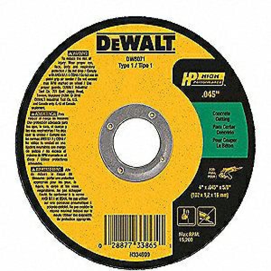 Dewalt Hp Masonry Cutting Wheels Type 1 | * Online