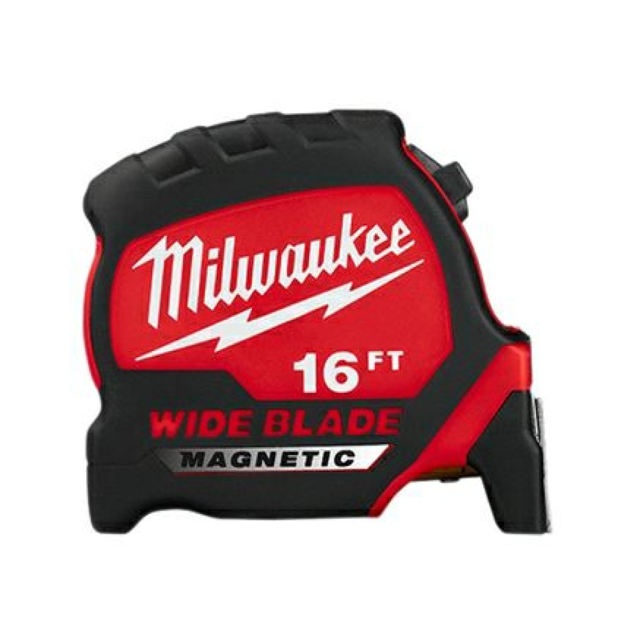 Milwaukee 16 Ft Magnetic Wide Blade Tape Measure | * New