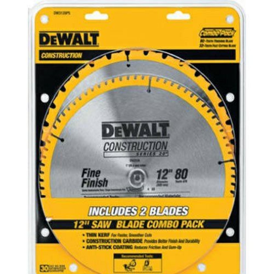 Dewalt Large Diameter Construction Saw Blades 12 Combo Pack | * Wholesale