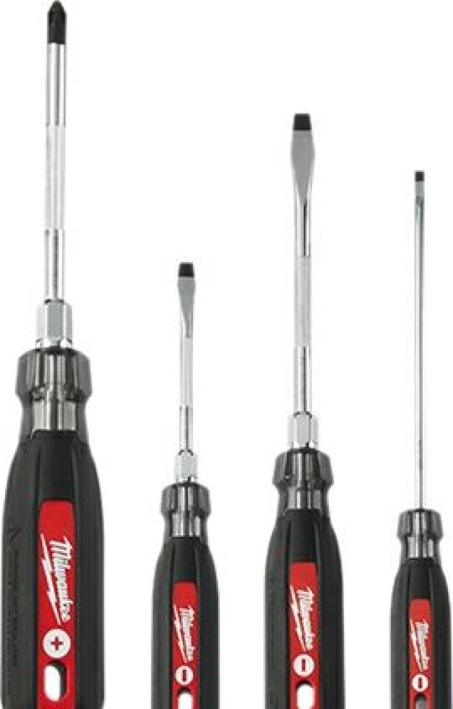 Milwaukee Cushion Grip Screwdriver Kit 4 Pc | * Clearance