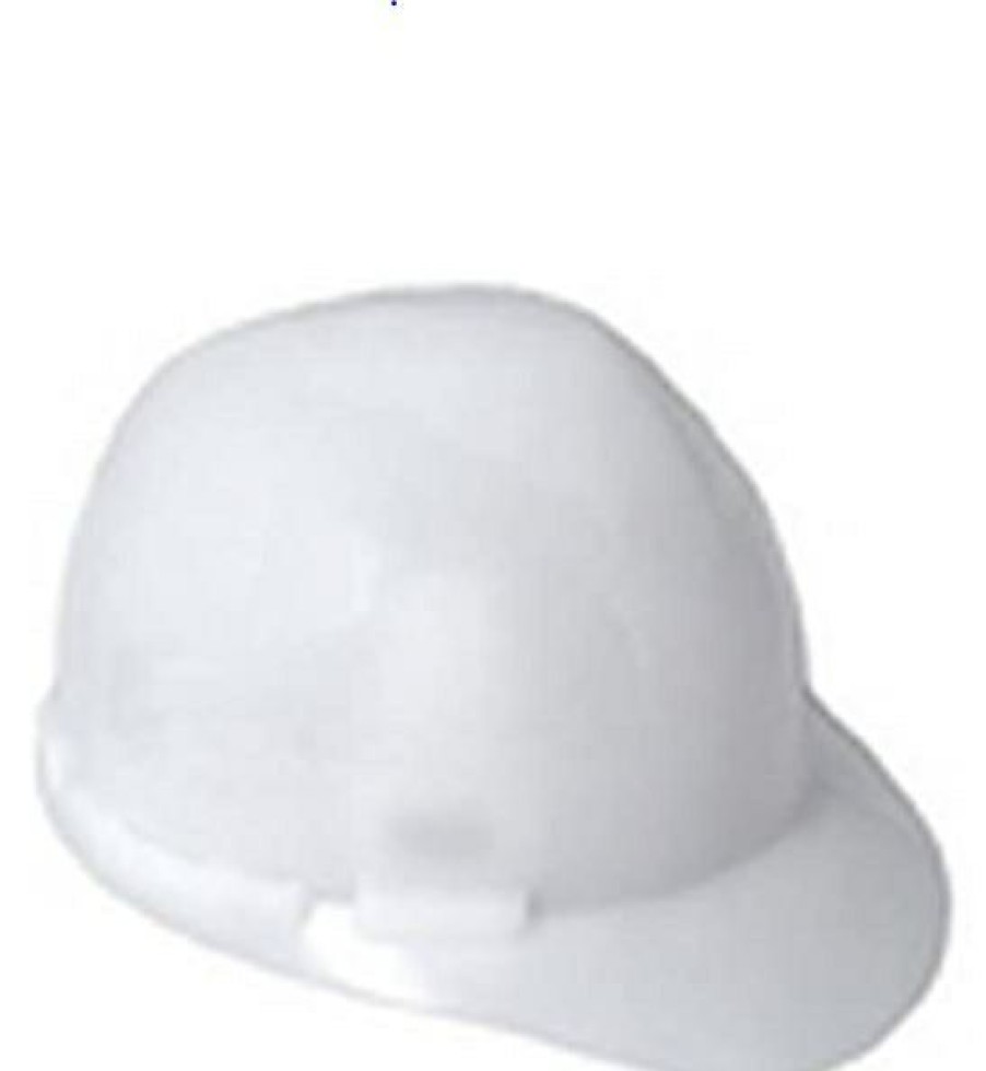 K-T Industries White Hard Hat | * Wholesale